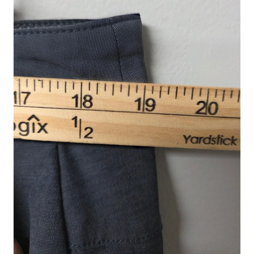 Vuori Performance Shorts Mens 36 Charcoal Grey Stretch Hiking Outdoor Athleisure